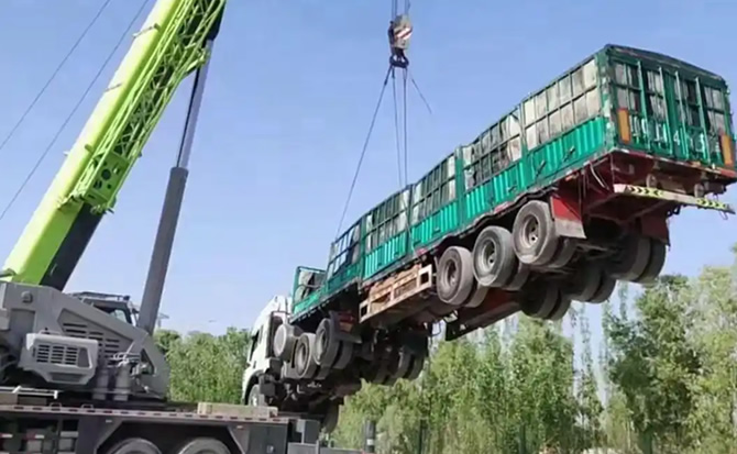 大通区道路脱困救援案例